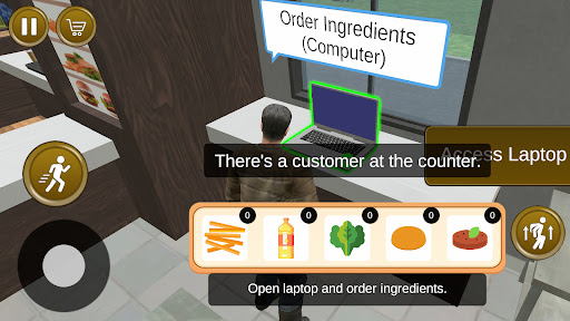 Fast Food Restaurant Games ekran görüntüsü