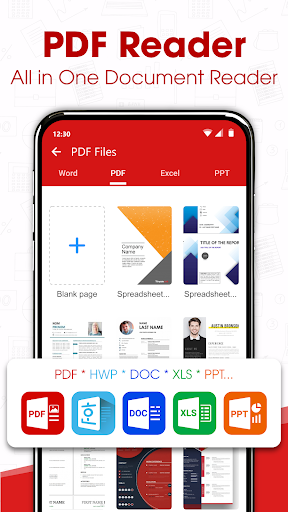 PDF Reader and Document Reader ekran görüntüsü