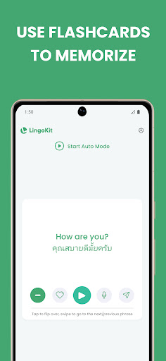 Learn Thai - Lingokit ekran görüntüsü