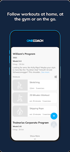 One Coach App ekran görüntüsü