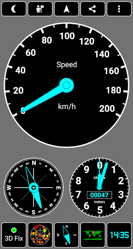 GPS Test ekran görüntüsü