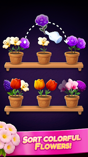 Flower Sort: Blossom Match ekran görüntüsü