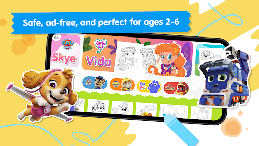Crayon Club: Color PAW Patrol ekran görüntüsü