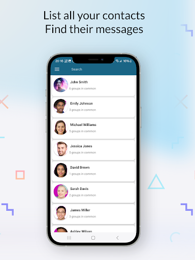 Telegram Contact Tracker ekran görüntüsü