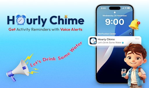Hourly Chime: Set Reminders ekran görüntüsü