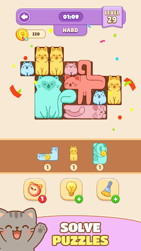 Meow Block: Cat Sort Puzzle! ekran görüntüsü