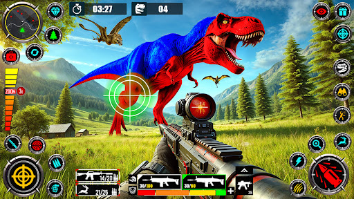 Dino Hunting:Wild Shooting 3D ekran görüntüsü