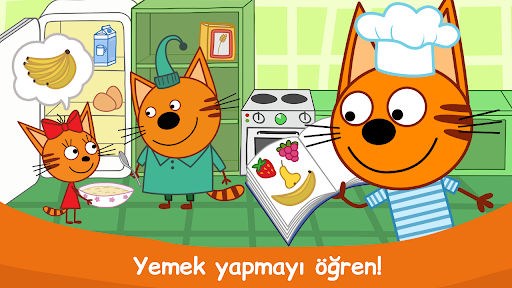 Üç Yavru Kedi: Aşçı Oyunları! ekran görüntüsü