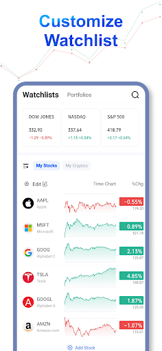 Stock Screener ekran görüntüsü