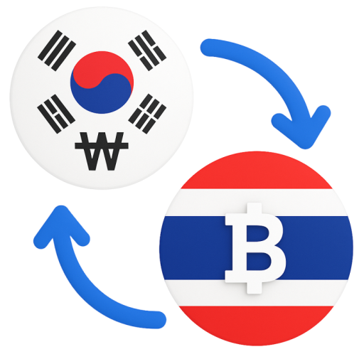 South Korean won to Thai baht