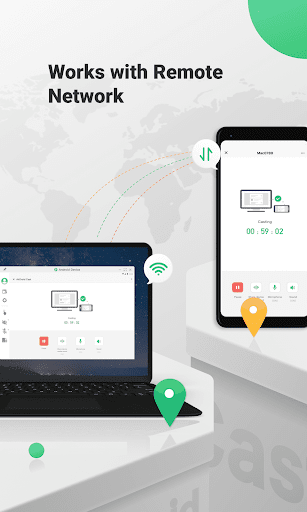 AirDroid Cast-screen mirroring ekran görüntüsü