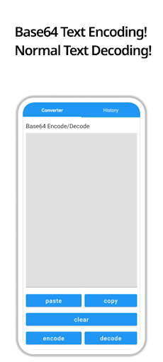 Base64 Converter ekran görüntüsü