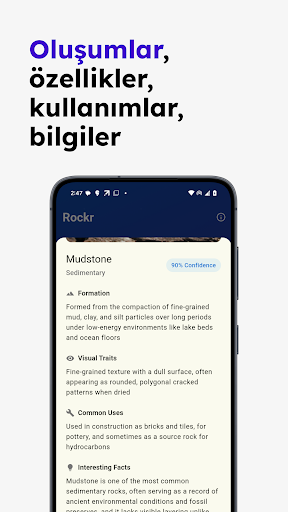 Kaya Tanımlayıcı - Rockr ekran görüntüsü