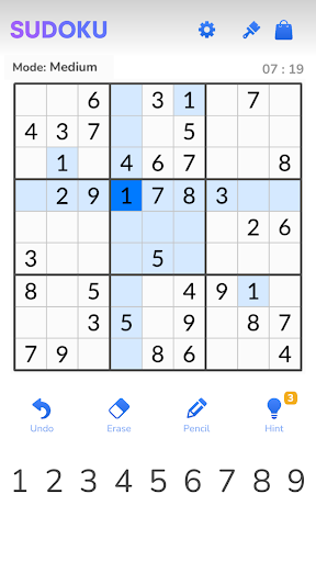 Sayı Yerleştirme Oyunu: Sudoku ekran görüntüsü