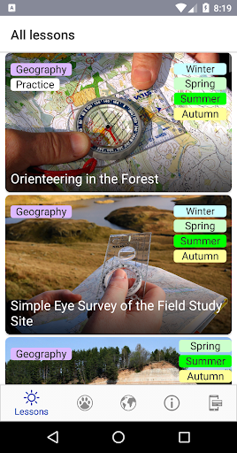 Ecological Field Techniques ekran görüntüsü