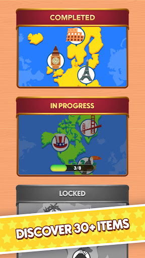 Drop Fit: World Flag Puzzle ekran görüntüsü