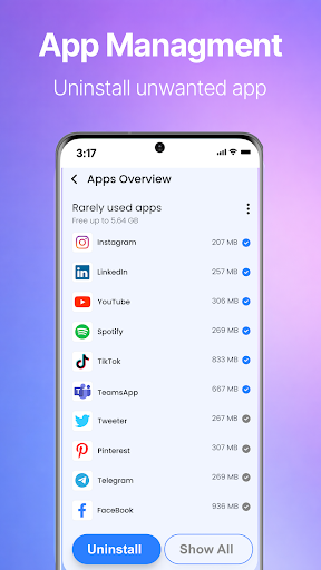 Phone Cleaner & Junk File Home ekran görüntüsü