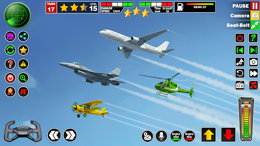 Plane Simulator Flight Game 3D ekran görüntüsü