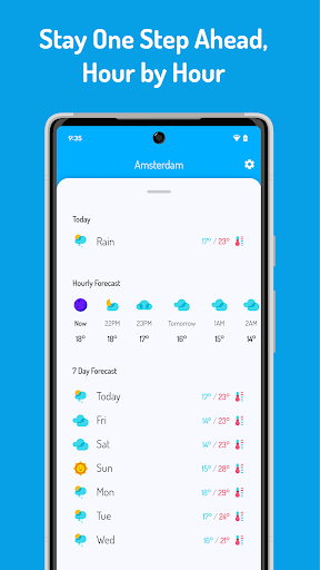 Cloudy - Cute Animated Weather ekran görüntüsü