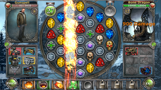 Gunspell - Match 3 Puzzle RPG ekran görüntüsü