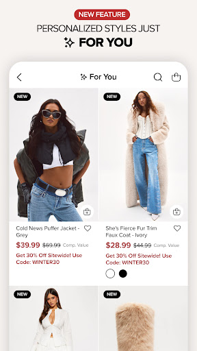 Fashion Nova: Trendy Shopping ekran görüntüsü