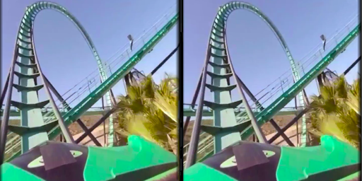 VR Thrills Roller Coaster Game ekran görüntüsü
