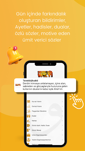 Tevekkülvakti ekran görüntüsü