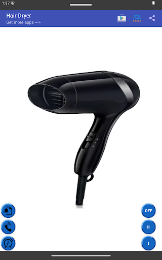 Hair Dryer ekran görüntüsü