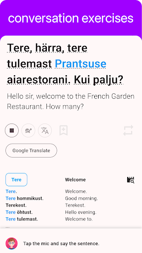 Estonian - Listening Speaking ekran görüntüsü