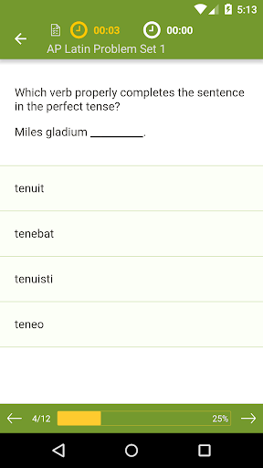 AP Latin: Practice & Prep ekran görüntüsü