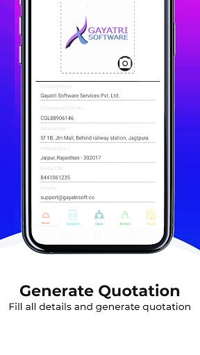 Easy Quotation Estimate Maker ekran görüntüsü