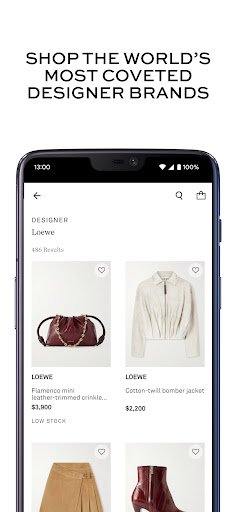NET-A-PORTER: luxury fashion ekran görüntüsü