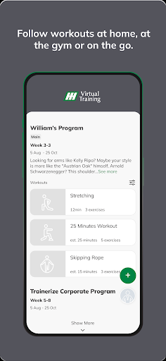HH Virtual Training ekran görüntüsü