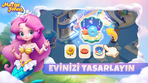 Merge Forest - Yapboz oyunları ekran görüntüsü