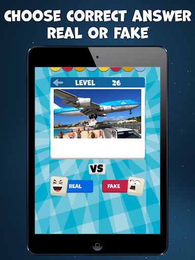 Real or Fake Test Quiz ekran görüntüsü