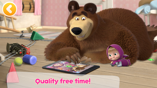 Masha and the Bear: Baby Game ekran görüntüsü