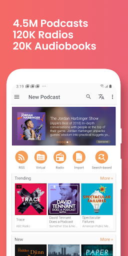 Podcast Addict: Podcast player ekran görüntüsü