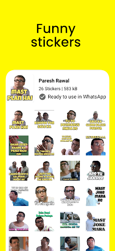 Funny Memes Stickers-WASticker ekran görüntüsü