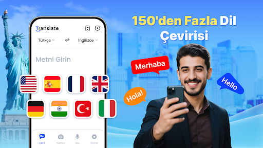 Çevir - Çevirmen ekran görüntüsü