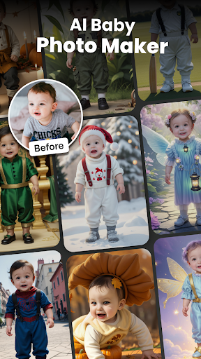 Baby Month Photo Editor Frame ekran görüntüsü