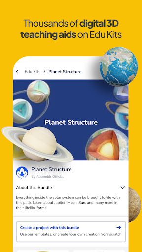 Assemblr EDU: Learn in 3D/AR ekran görüntüsü