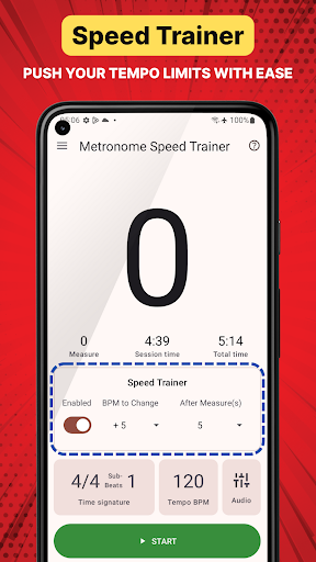 Metronome Speed Trainer ekran görüntüsü