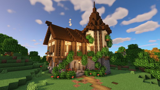 MCPE için Modern Ev Haritası ekran görüntüsü