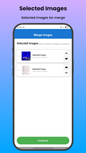 Merge Images ekran görüntüsü