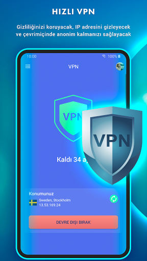 Antivirüs - Temizleyici,  VPN ekran görüntüsü