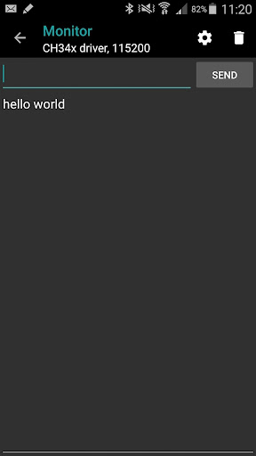 ArduinoDroid - Arduino/ESP IDE ekran görüntüsü
