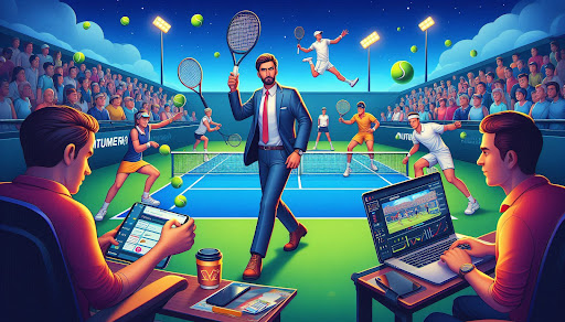 Online Tennis Manager Game ekran görüntüsü