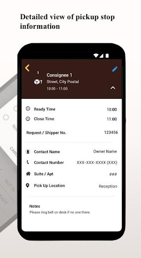 UPS Global Pickup & Delivery ekran görüntüsü