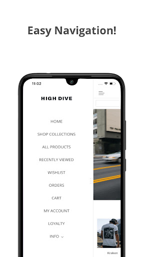 High Dive Apparel ekran görüntüsü