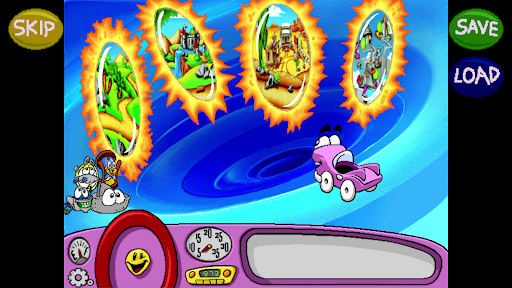 Putt-Putt Travels Through Time ekran görüntüsü